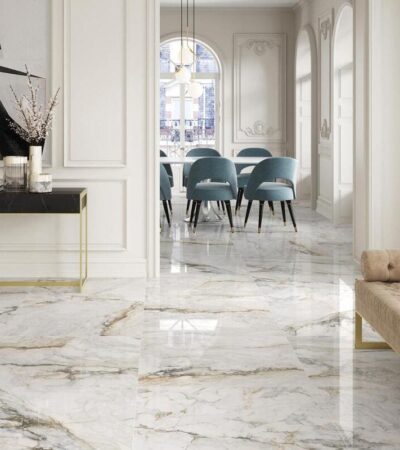 Гранитогрес с мраморна визия от испанския производител PAMESA CERÁMICA, произведен от висококачествени, устойчиви суровини. Плочките за баня PISA GOLD предлагат красив, богат до съвършенство мраморен гранитогрес, с натурални златни нишки, в два финиша - гланц и мат.