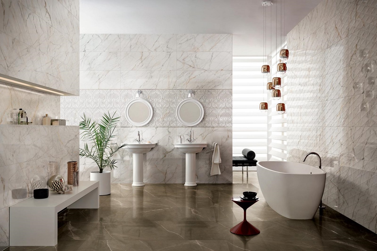 Allmarble Wall GOLDEN WHITE 40*120 LUX rt M6T1– ОНЛАЙН ПРОМОЦИЯ - Image 2