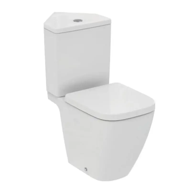 Ideal Standard ъглов моноблок i.Life S RimLS+ и капак и седалка с плавно падане T459601/T520101/Т473701