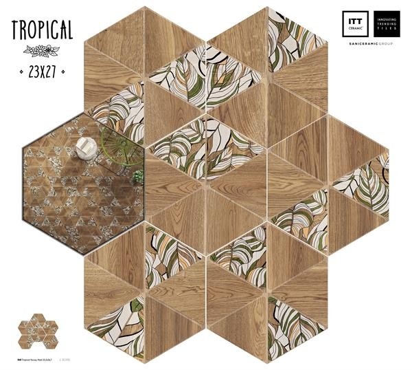Хекса Тропикъл Гранитогрес 23х27– Онлайн промоция - Image 2