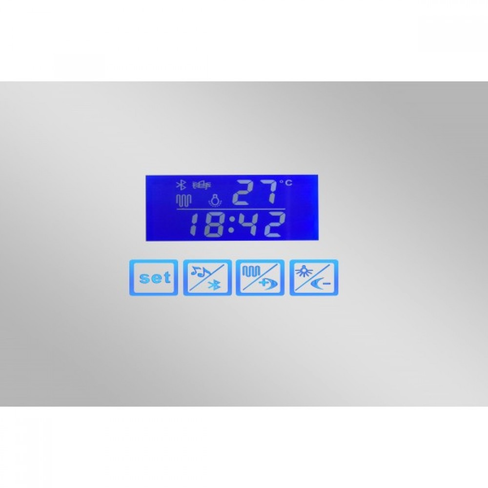 LED огледало с противозамъгляваща функция 120x60 - Image 4