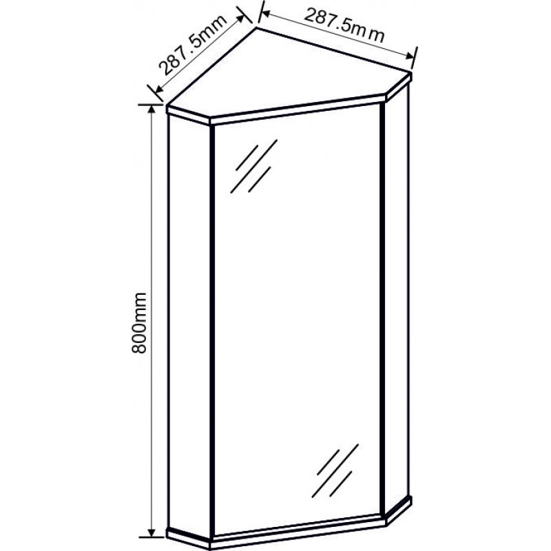 Огледален PVC шкаф ICMC 1030-30 NEW - Онлайн промоция - Image 5