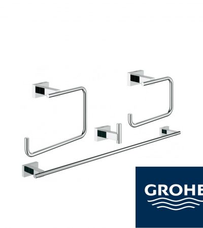 Комплект аксесоари за баня 4 в 1 Essentials Cube Master Grohe - Онлайн промоция