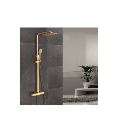 Душ система Саня с термостатен смесител 6222GOLD - Онлайн промоция
