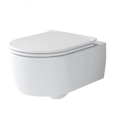 Комплект за WC чиния Soul-DirectFlush с капак/седалка с плавно затваряне Villeroy&Boch