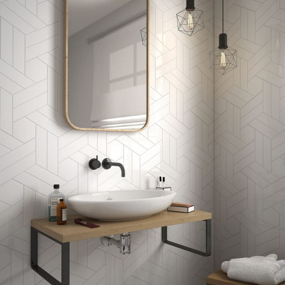 CHEVRON дизайнерски стенни плочки 18.6*5.2 EQUIPE CERAMICAS - Image 2