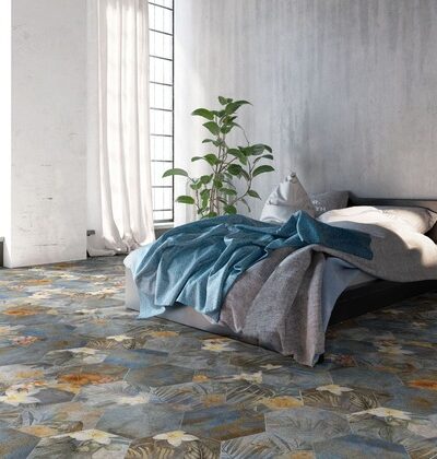 хексагонов гранитогрес HEXA HIBISCUS, IIT ceramic