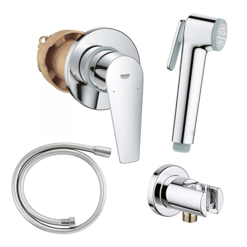 GROHE Bau Edge Пълен комплект хигиенен душ за вграждане 29040001+27512001- Онлайн промоция - Image 2