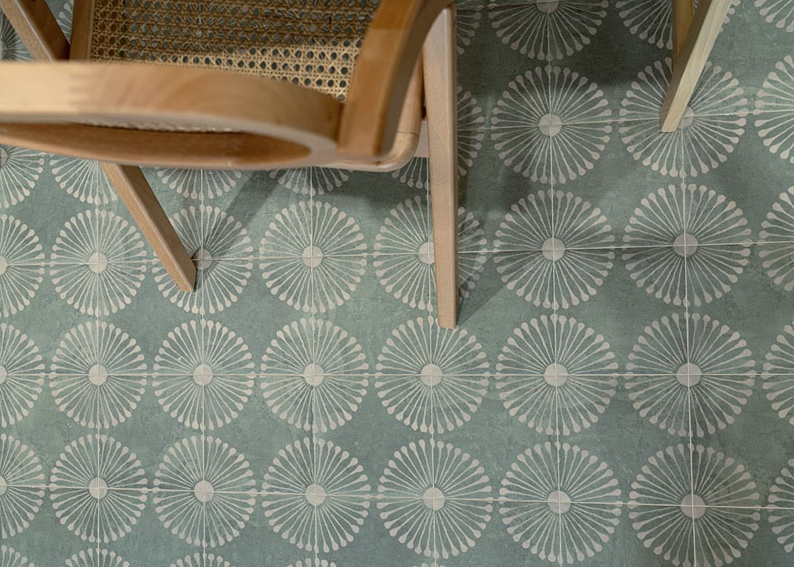 DECO-MYLOS-CARINO-MAINZU ментово зелени малки плочки за под и стени