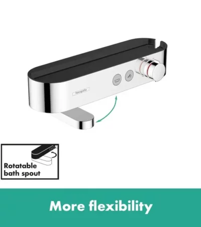 Hansgrohe SHOWERTABLET Select 400 термостатен смесител за душ и вана 24340000/24340670/ 24340700