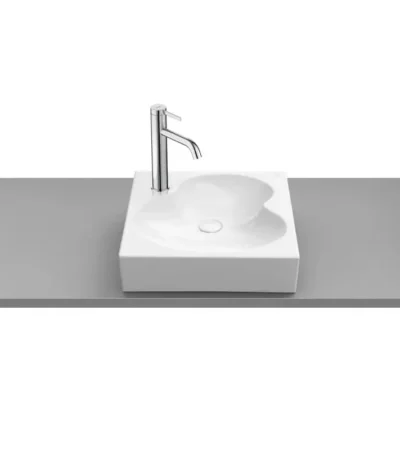 Умивалник Ruy Ohtake, за монтаж върху плот, 410 х 410 mm, white ROCA Ohtake