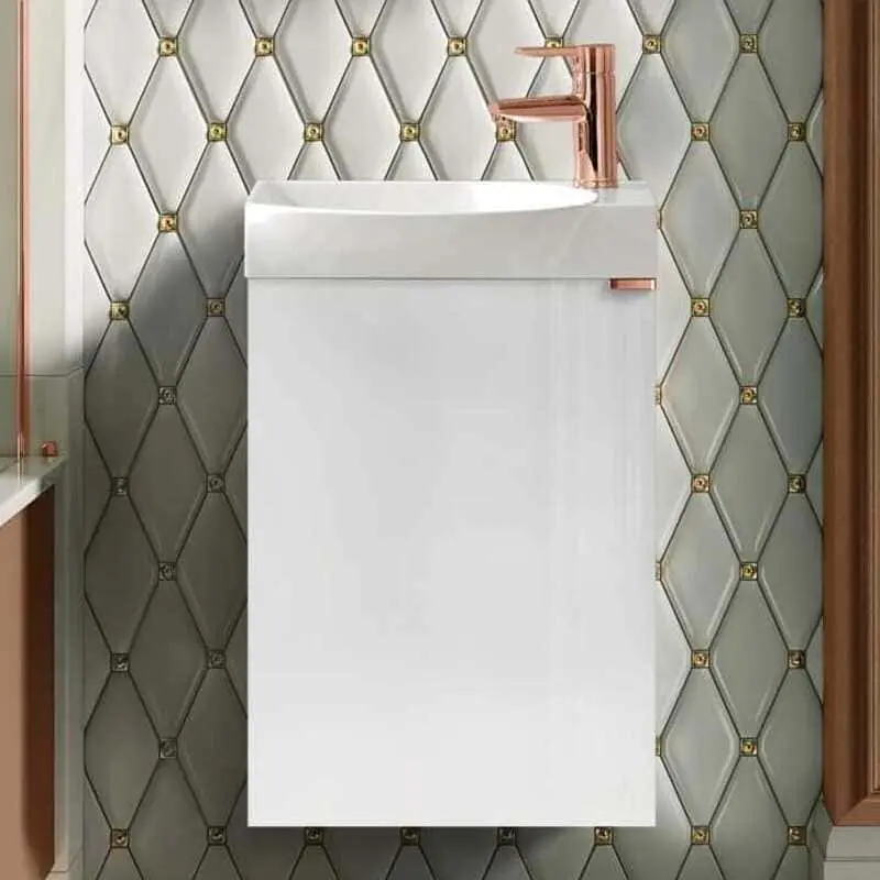 Луксозен копактен шкаф за баня ROCA