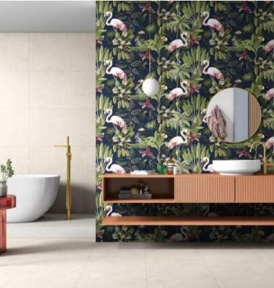 BOTANIC Flamingo Carving DECOR Rect. 60*120 гранитогрес