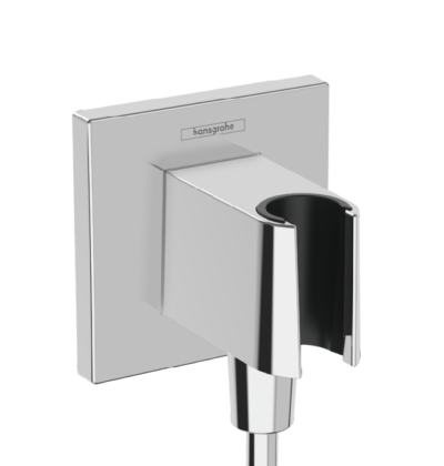 Hansgrohe FIXFIT E Стенно коляно със стойка за ръчен душ 26889000 - Онлайн промоция