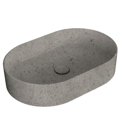 Сива мивка с матова повърхност за плот или шкаф. Simas-Италия