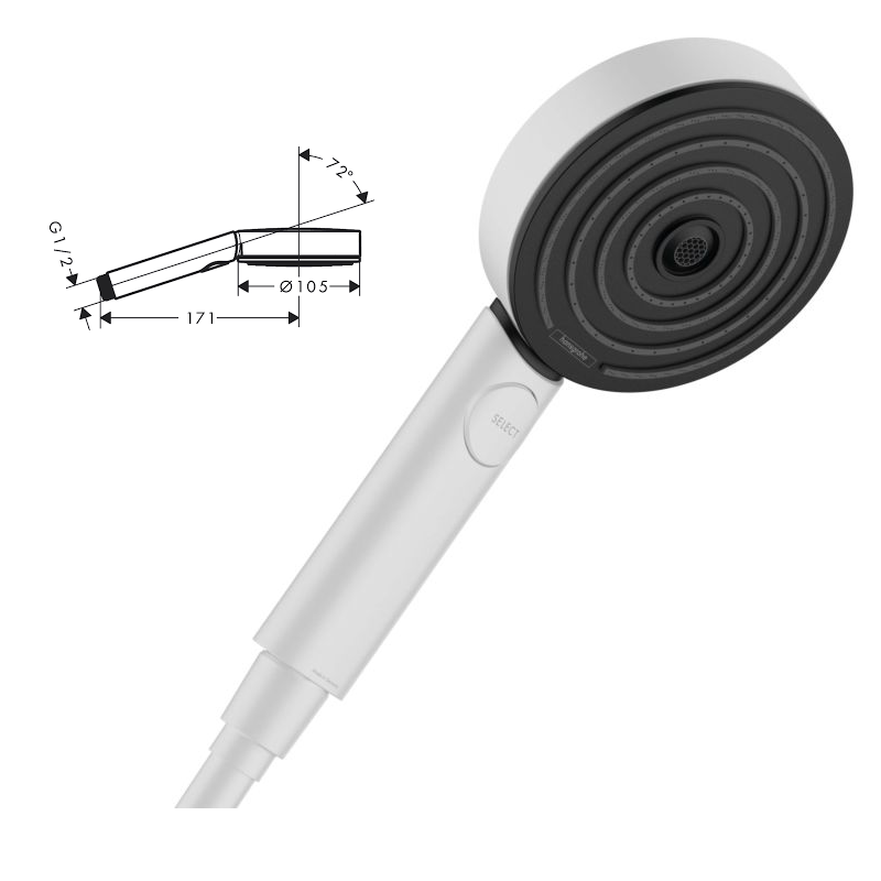 Hansgrohe Душ система за вграждане VIVENIS бял мат – Онлайн промоция - Image 5