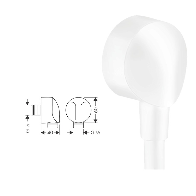 Hansgrohe Душ система за вграждане VIVENIS бял мат – Онлайн промоция - Image 7