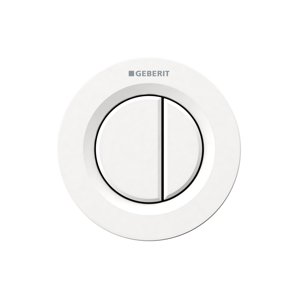 Geberit дистанционен активатор тип 01, пневматичен, двойно промиване, 116.042.11.1, бял - Image 2