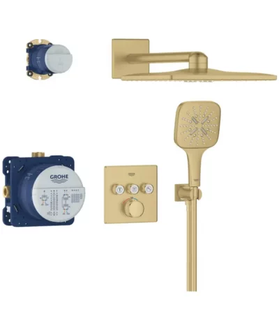 Grohtherm SmartControl Cube, душ система с 3 извода GROHE Grohtherm SmartControl Cube 34864GN0