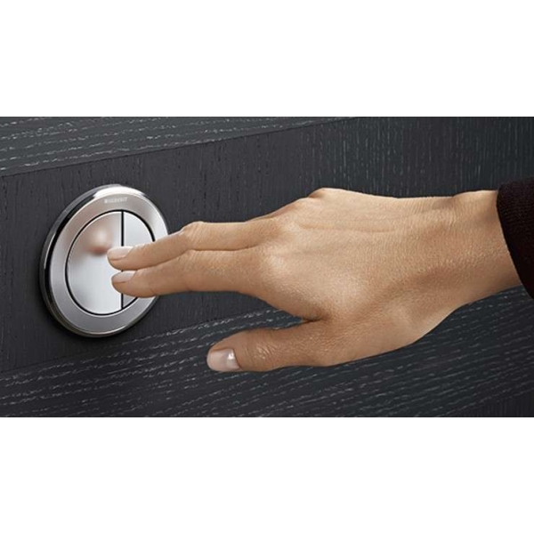 Geberit дистанционен активатор тип 10, пневматичен, двойно промиване, за 8 см 116.056.KH.1 - Image 3