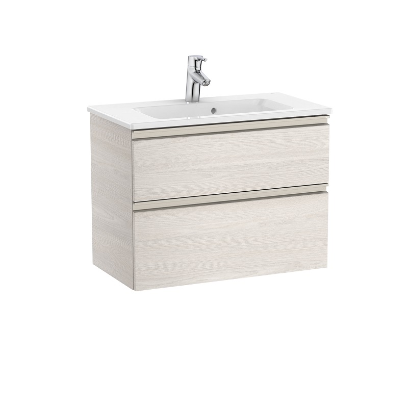 ROCA Unik The Gap 705 mm Мебел A851496434 с две чекмеджета и умивалник – Онлайн промоция - Image 2