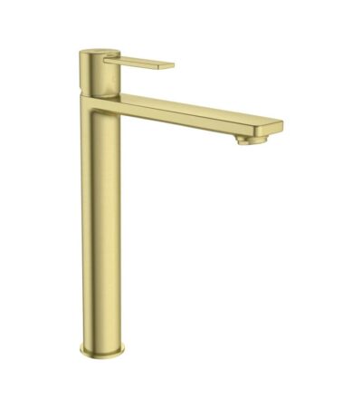 Смесител за умивалник, висока база, Targa, brushed brass ROCA Targa A5A345FVA0