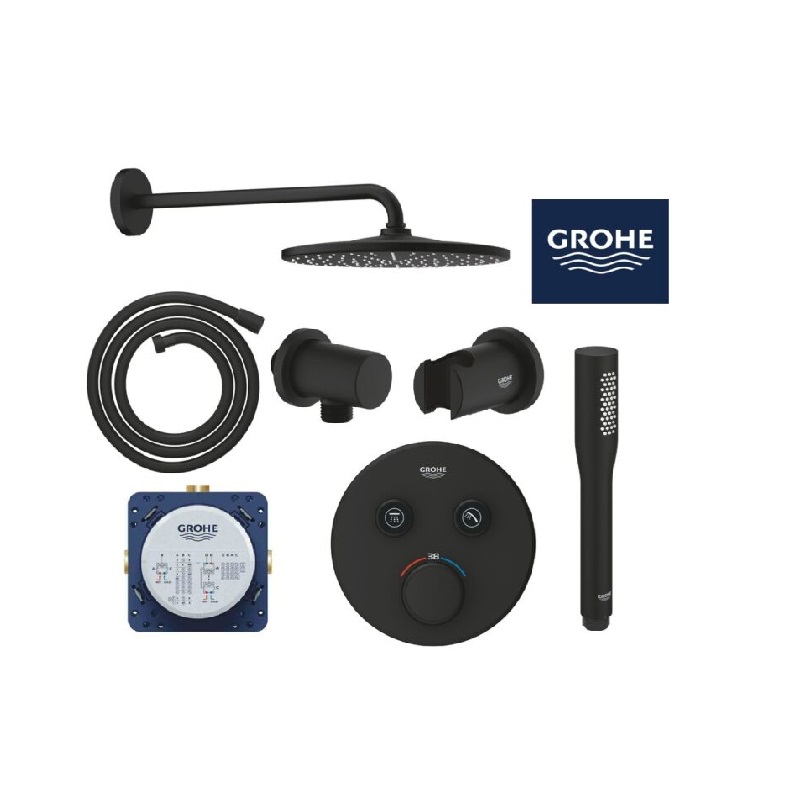 Grohe Душ комплект с термостат Grohtherm SmartControl за вграждане - Image 2