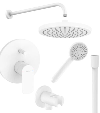 бяла душ система за вграждане Roca