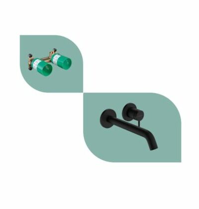 Hansgrohe смесител за вграждане 73351670 TECTURIS S 110 EcoSmart +/Тяло за вграждане13622180