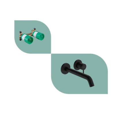 Hansgrohe смесител за вграждане 73351670 TECTURIS S 110 EcoSmart +/Тяло за вграждане13622180