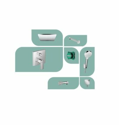 Hansgrohe Душ система за вграждане хром VERNIS SHAPE