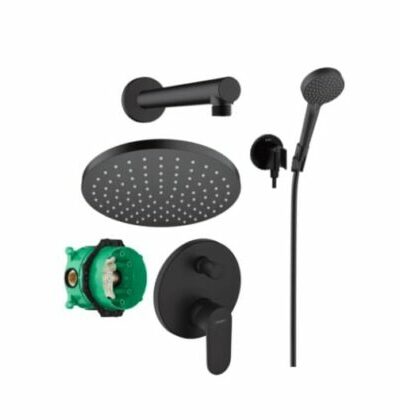 Hansgrohe VERNIS BLEND душ система за вграждане черен мат