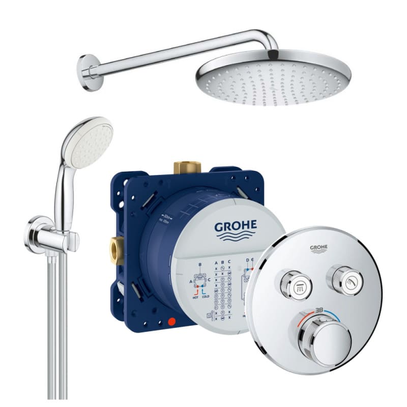 GROHE Душ система за вграждане Grohtherm SmartControl комплект хром -СУПЕР ОНЛАЙН ПРОМОЦИЯ - Image 6