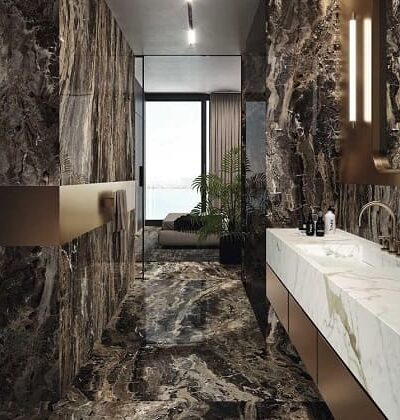 GRANDE MARBLE LOOK FRAPPUCCINO LUX M71E широкоформатен гранитогрес 120*278 Marazzi