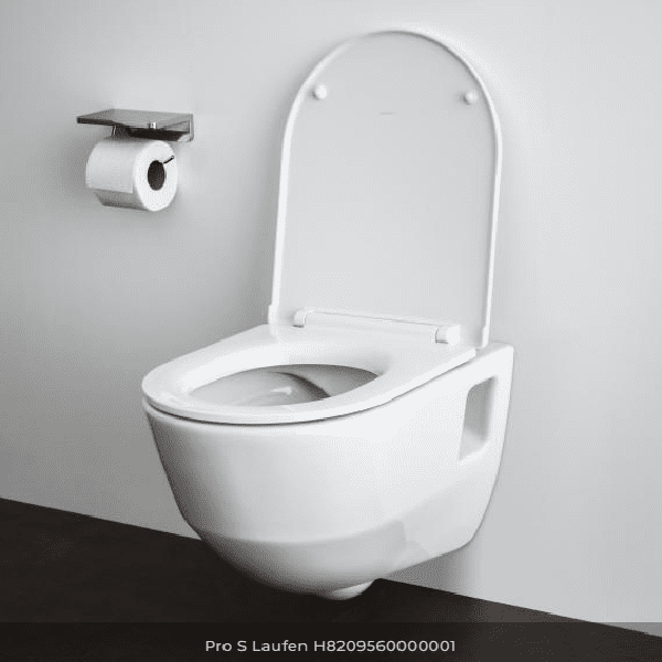LAUFEN Pro S Конзолна тоалетна чиния H8209560000001 и седалка с плавно затваряне H8939590000001 - ОНЛАЙН промоция - Image 2