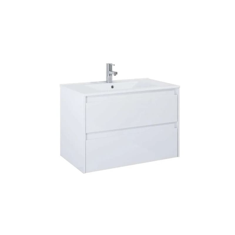 ROCA Claudia Unik шкаф с мивка за баня 80см с 2 чекмеджета бял мат A851926529 - Image 2