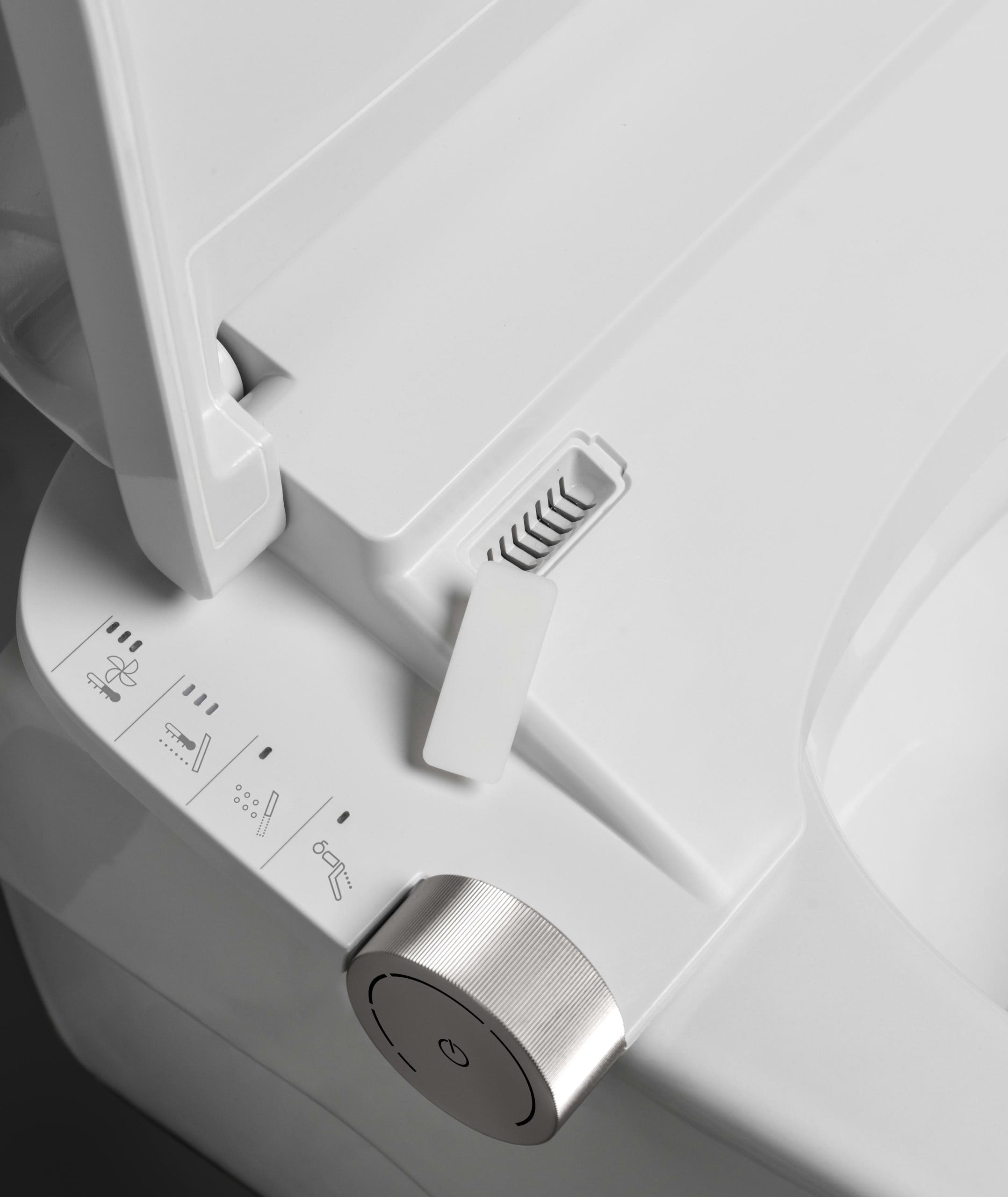 ROCA Ona In-Wash® Порцеланова Smart окачена тоалетна чиния A803150S01 Rimless  - Онлайн промоция - Image 2