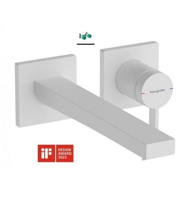 Hansgrohe TECTURIS E 110 Комплект смесител за вграждане за мивка бял мат и тяло за вграждане 73051700+13622180 - ОНЛАЙН промоция