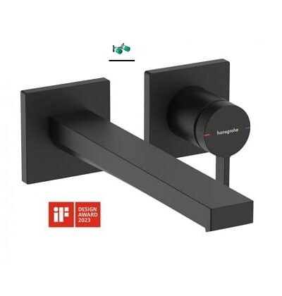 Hansgrohe TECTURIS E 110 Комплект смесител за вграждане за мивка черен мат и тяло за вграждане 73051670+13622180 – ОНЛАЙН промоция