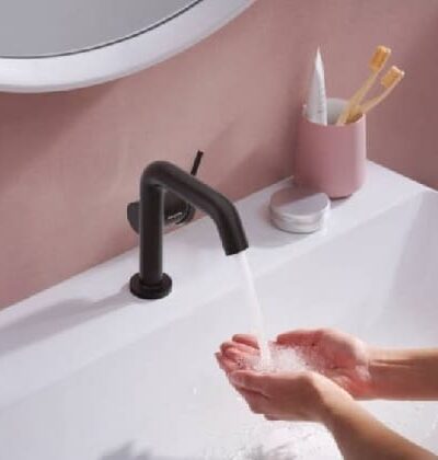 Hansgrohe TECTURIS S 110 Смесител за мивка черен мат 73320670 - ОНЛАЙН промоция