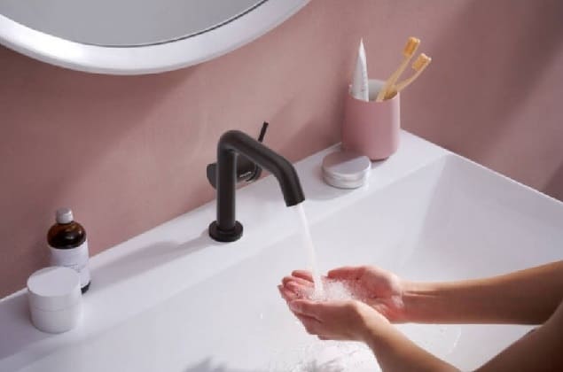 Hansgrohe TECTURIS S 110 Смесител за мивка черен мат 73320670 - ОНЛАЙН промоция