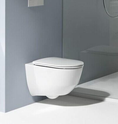 LAUFEN Pro S Compact Rimless H820965000000 Конзолна тоал. чиния 49 см+Капак и седалка със забавено затваряне H8916010000001