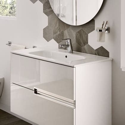 ROCA Конзолен шкаф с мивка Unik Victoria N 80 cm бял A855832806
