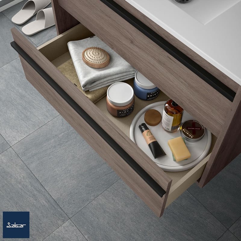 SALGAR ATTILA 60 см Шкаф с мивка и огледало - Image 5