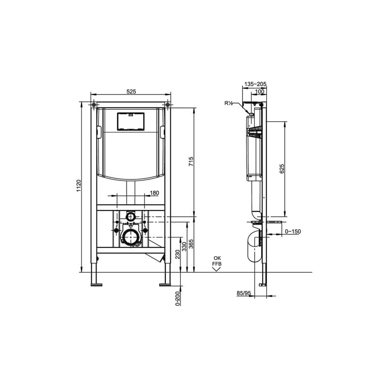 Villeroy&Boch Viconnect Структура за вграждане 92246100+922490AN - ОНЛАЙН промоция - Image 4