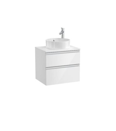 ROCA The Gap Мебел за умивалник върху плот 605mm, бял A851500806