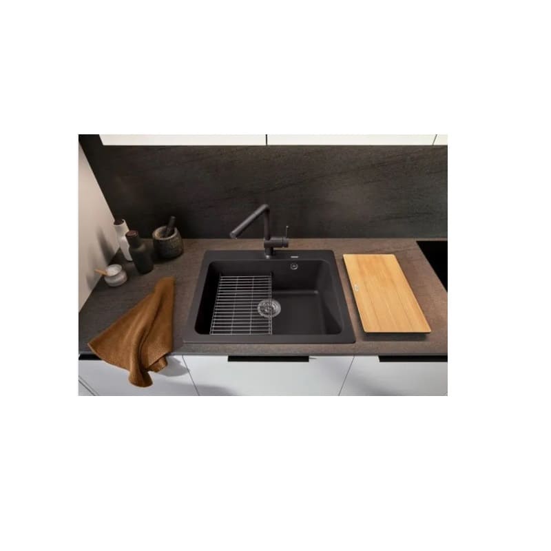 BLANCO кухненска мивка NAYA 6 и смесител BLANCO MILA цвят Черен мат 527920 - Image 2