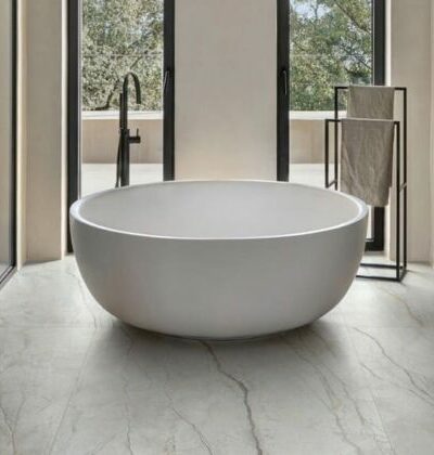 marazzi-mystone-silver-root-white. Италиански гранитогрес с визия на камък и размер: 60/120