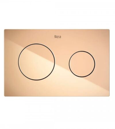 Двоен бутон розово злато за структура за вграждане Duplo One, PL10.A ROCA In-Wall A8901890RG