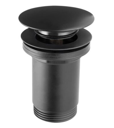 Клик клак сифон за умивалник, без преливник, черен, S285B-BL-B FERRO S285B-BL-B